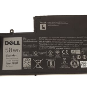 New - Battery for Dell Inspiron 15 15-5548 15-5547 15-5545 15-N5447 OPD19 5MD4V N5447 TRHFF 9HRXJ VPH5X 7.4V 58WH-- MPN: OPD19
