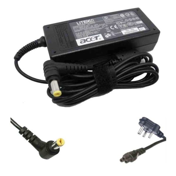 Acer Aspire 1600 65W Original 65 W Adapter (Power Cord Included)--MPN: Aspire 65W - Image 3