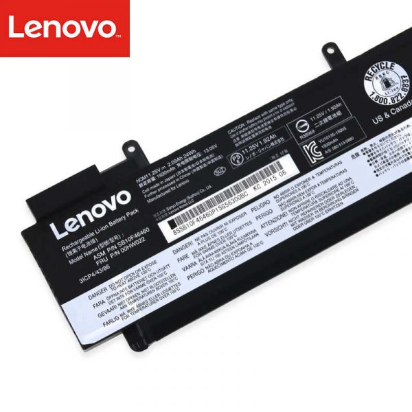 Original Lenovo SB10F46460 00HW022 00HW023 Battery For Thinkpad T460s T470s Series - Image 3
