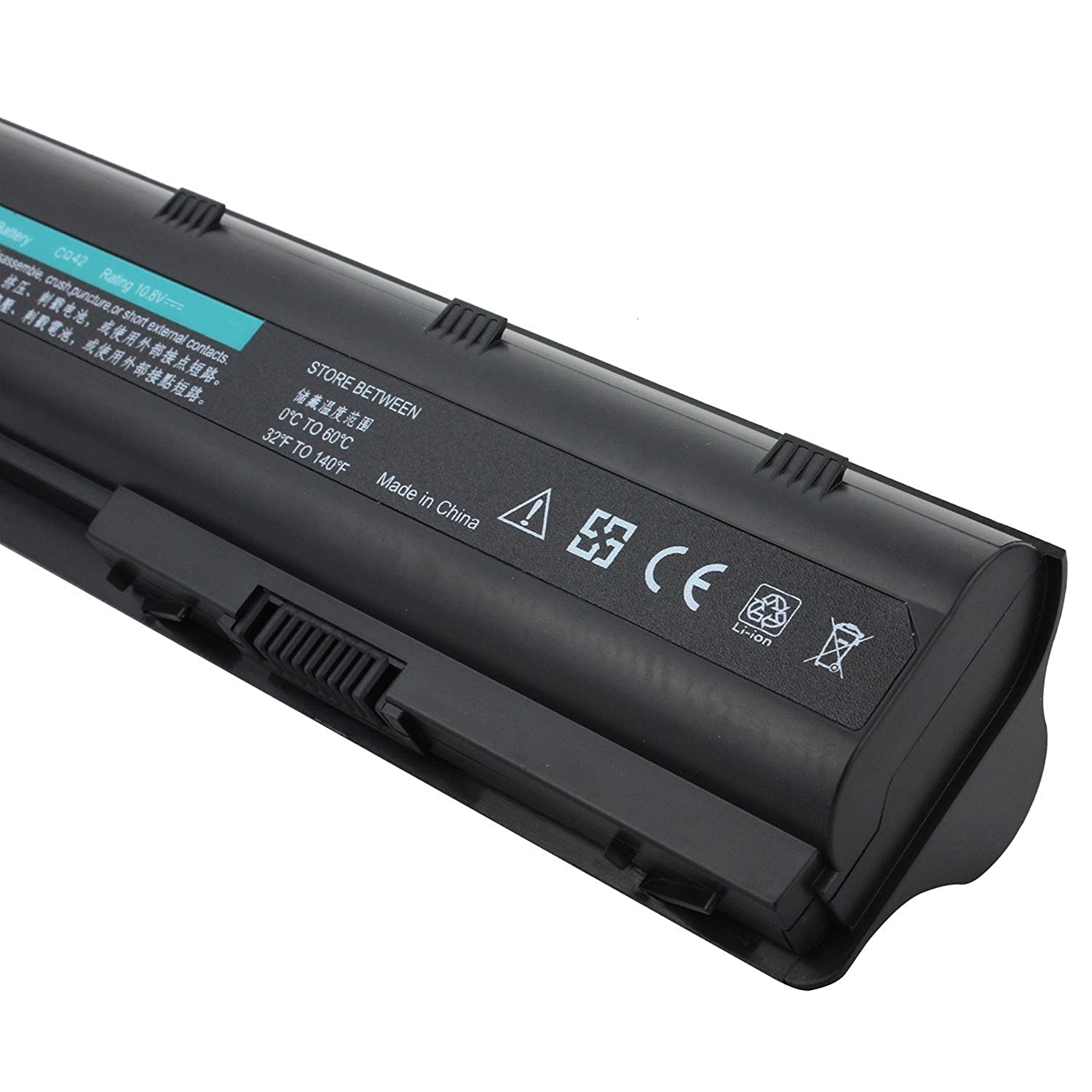 9 Cell Laptop Battery for HP MU06 430 G32 G4 G42 G56 G6 G62 G6T G7 G72 G6 DM4 DV6-3000 COMPAQ CQ32 CQ42 CQ43 CQ430 CQ62 CQ630 CQ72 593553-001-- MPN: MU06 - Image 2