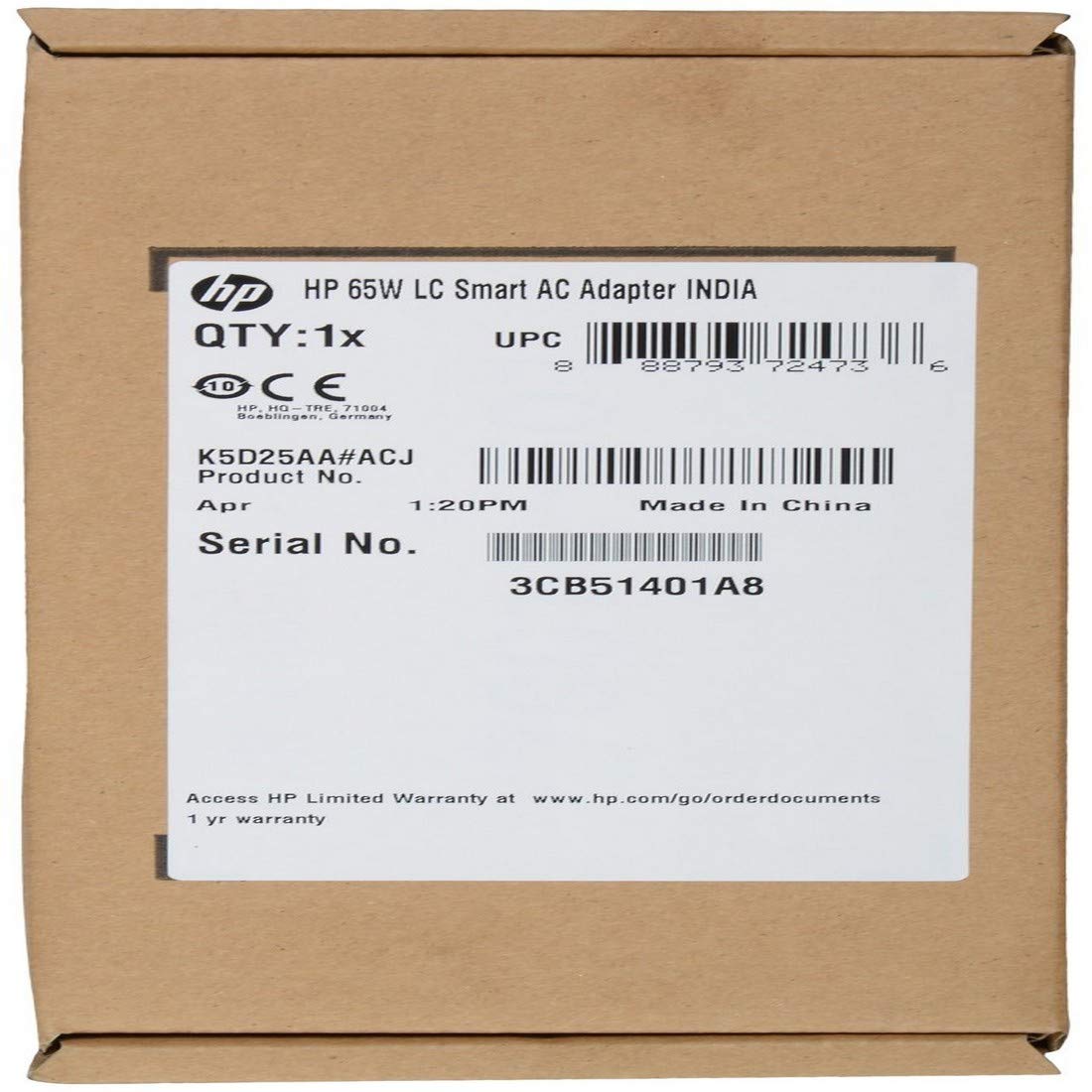 HP Adapter Charger for Compaq Presario(With Power Cable) - Image 4