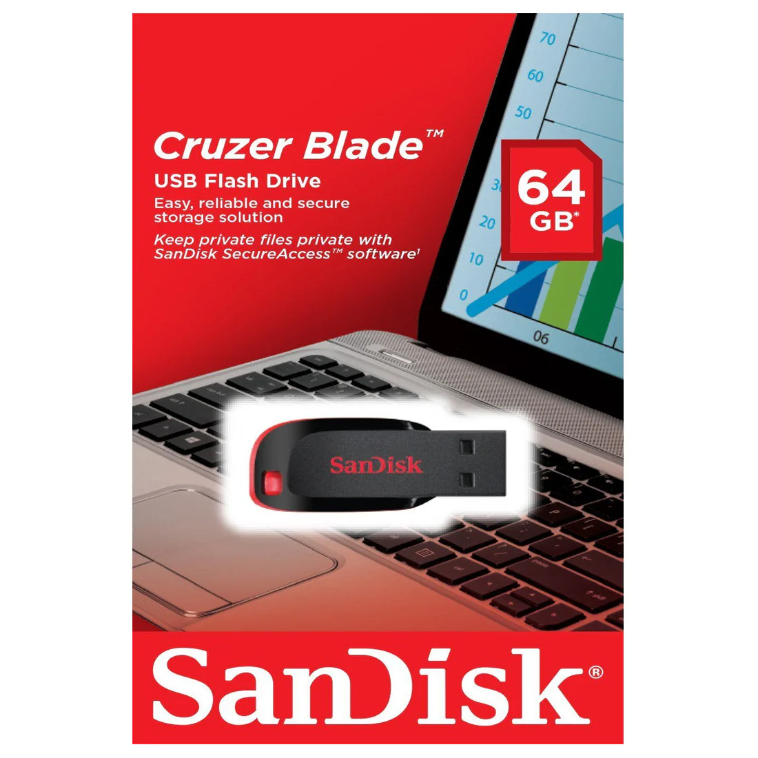 SanDisk Cruzer Blade USB 2.0 Pendrive - Image 5