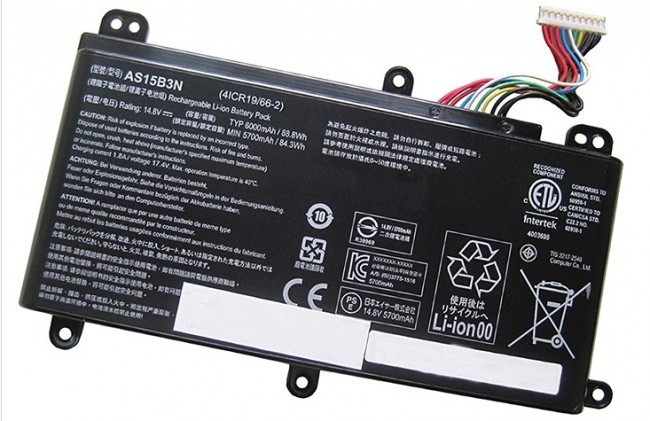 Acer AS15B3N Battery for Predator 15 ,Predator 17, Predator 21 , Predator G9 / G9000