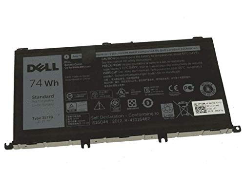11.4V 74Wh laptop Battery 357F9 For Dell Inspiron 15 7559 7000 INS15PD-1548B INS15PD-1748B INS15PD-1848B INS15PD-2548R-- MPN: 357F9 - Image 4