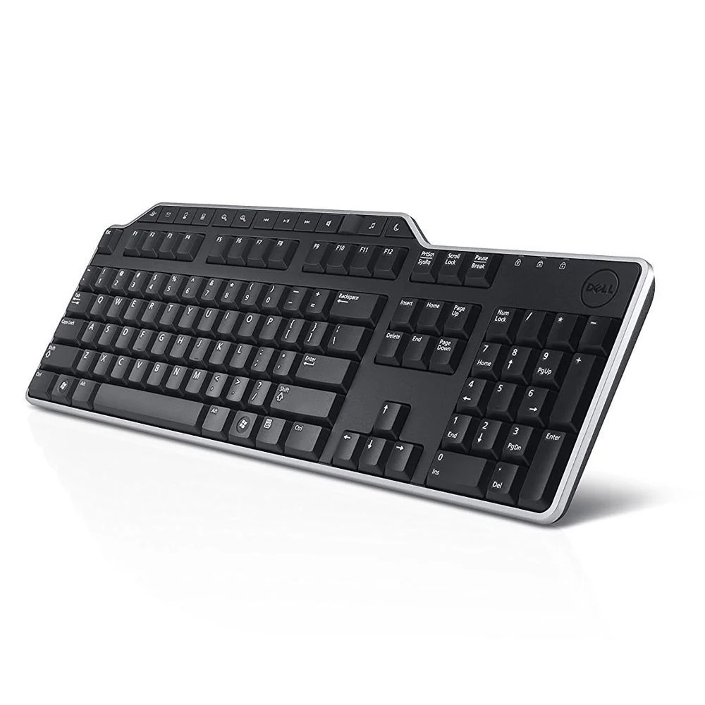 Dell KB522 Wired Business Spill-Resistant Multimedia Keyboard with Dual USB Ports - Image 2