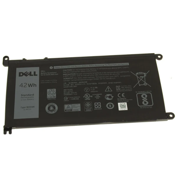11.4V 42Wh WDX0R New - Laptop Battery for Dell 13 7368 14-7460 15 7560 WDXOR 3CRH3 T2JX4-- MPN: WDX0R - Image 3