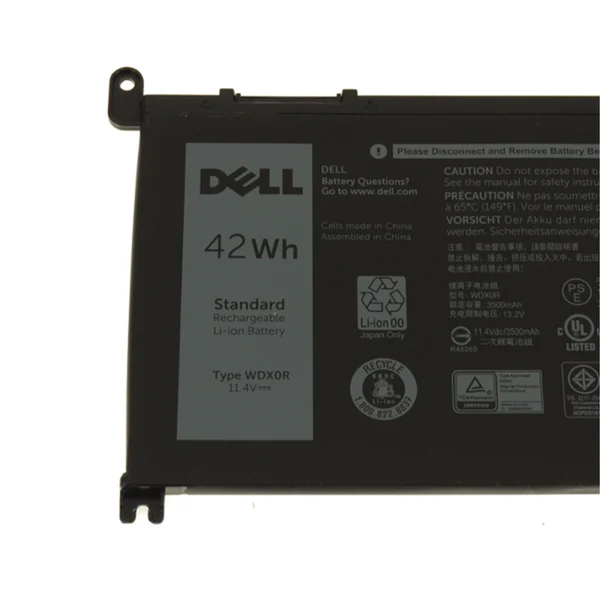 11.4V 42Wh WDX0R New - Laptop Battery for Dell 13 7368 14-7460 15 7560 WDXOR 3CRH3 T2JX4-- MPN: WDX0R - Image 5