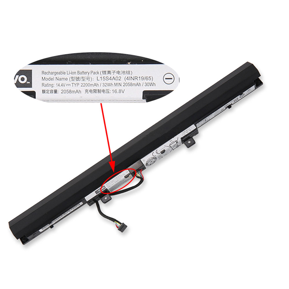 Original 14.4V 2200mAh 32Wh L15C4A02 Laptop Built-in Battery compatible with Lenovo V310-14ISK V310-15ISK L15L4A02 L15S3A01 L15L3A01 Notebook - Image 2