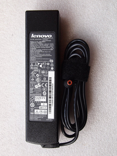 Lenovo 888010226 90W Laptop Adapter/Charger with Power Cord for Select Models of Lenovo (Round pin) - Image 3