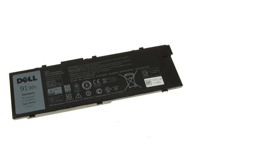 11.4V 91wh New - Laptop Battery For precision 7710 7510 M7710 T05W1 MFKVP11.4V 91wh-- MPN: MFKVP
