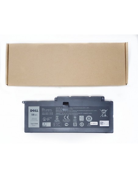 14.8V 3900MAH/58WH F7HVR new battery for dell Inspiron 15 7537 Series 17 7737 Series T2T3J 062VNH G4YJM KT0030G.004, 3ICP5 57 80