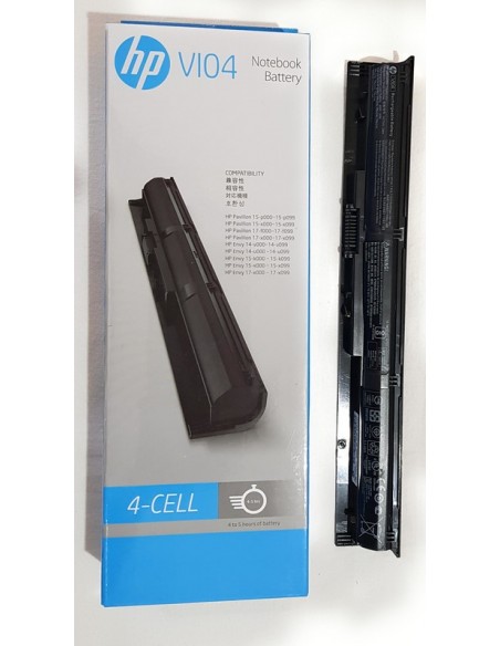 HP VI04 4-cell 48WHr Li-ion Notebook/Laptop Battery--MPN: VI04
