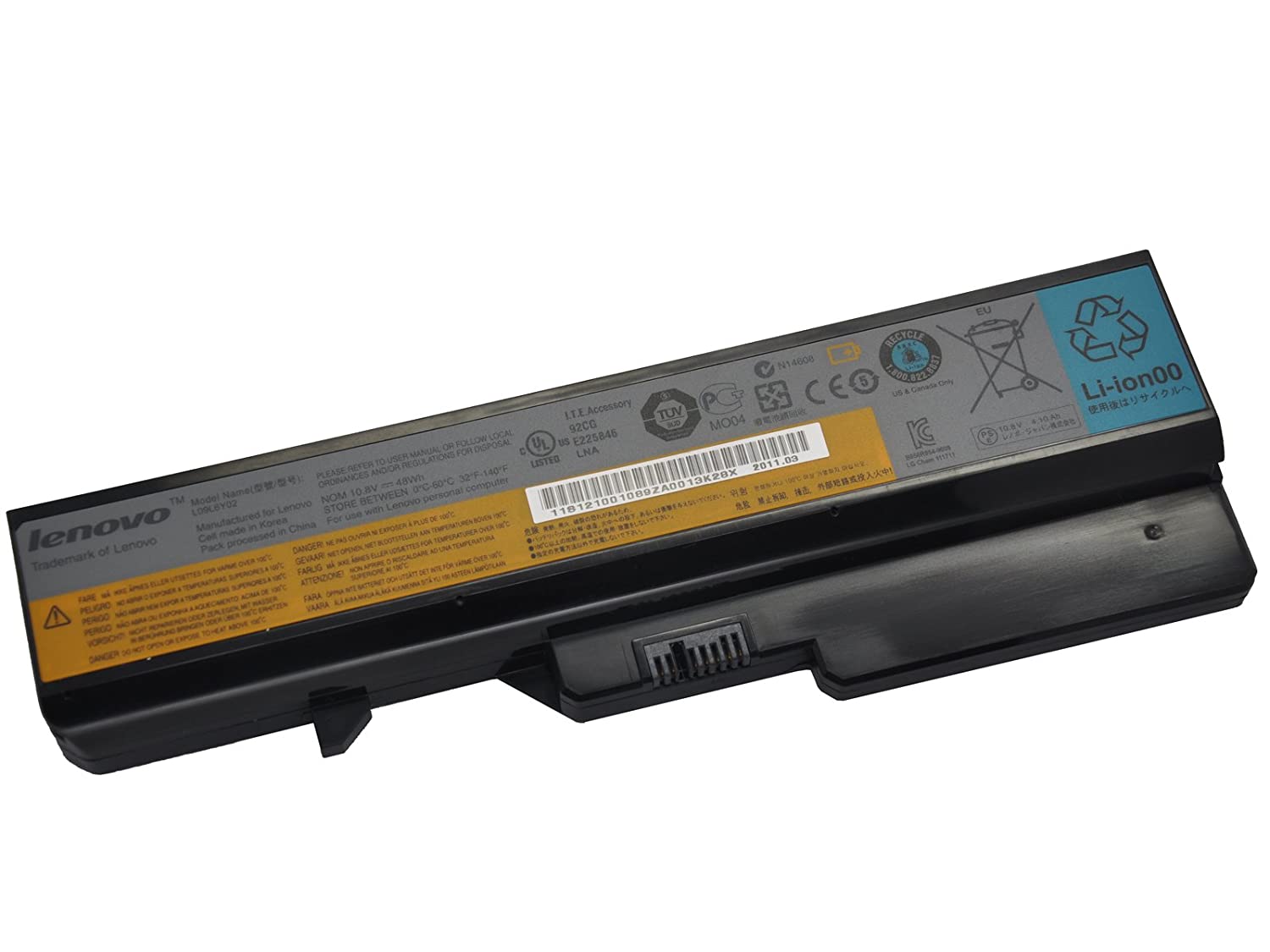 battery for Lenovo G560, G460, G570, G575, Z570, Z560, Z575 PN: L09S6Y02 compatible Battery