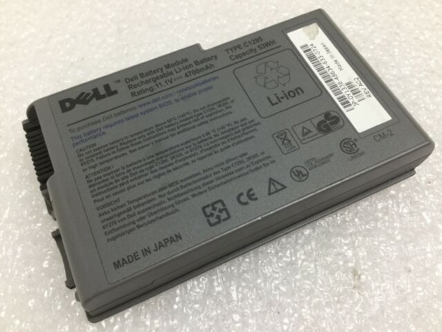 Original Dell latitude D610 Precision M20 Latitude D530 6Y270 Latitude 600M C1295 M9014 Laptop battery - Image 2