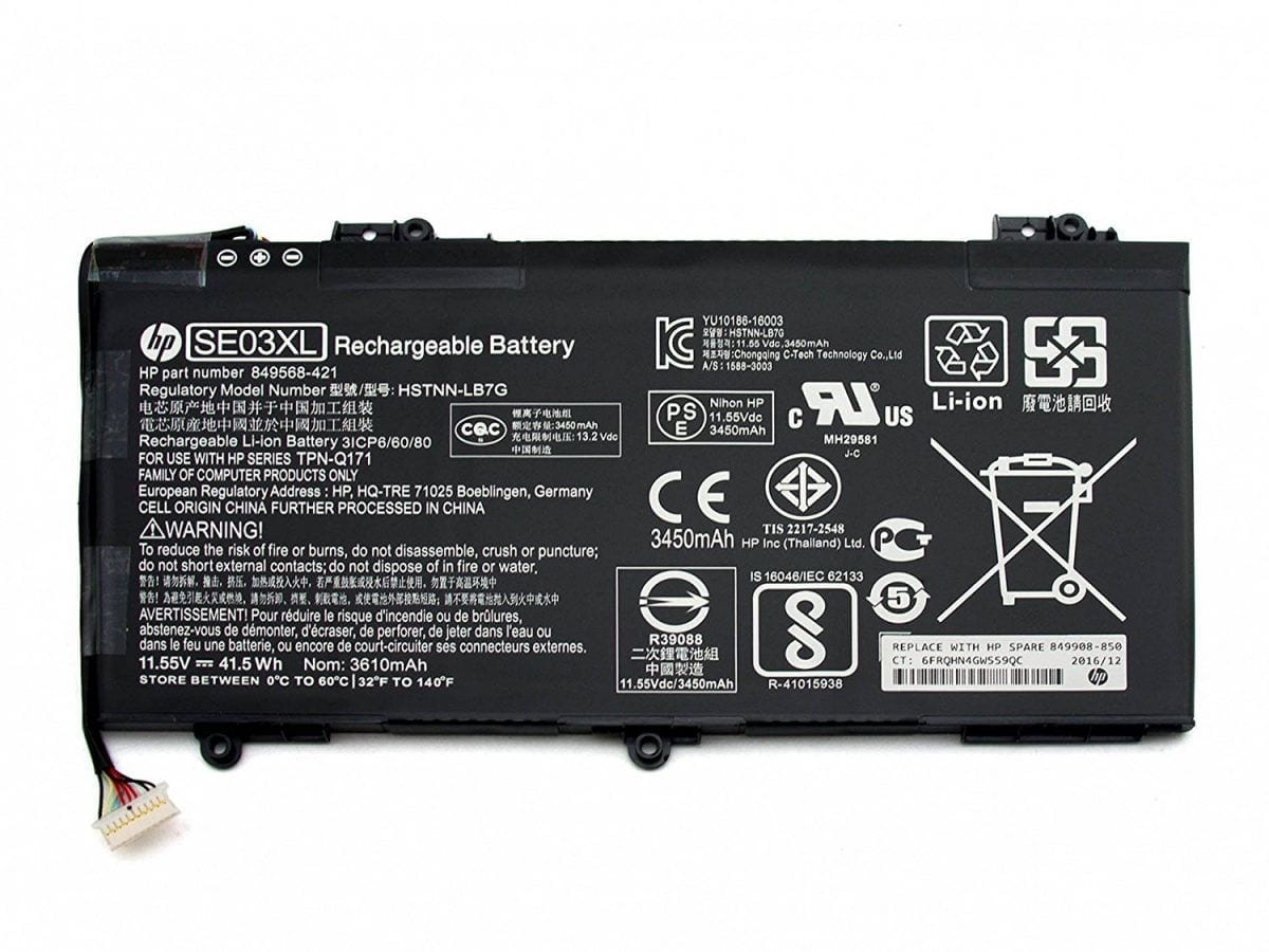 11.55V 41.5Wh Original laptop Battery SE03XL for14-AL100 14-AL125TX 14-AL027TX 849568-421 849988-850 HSTNN-LB7G TPN-Q171 - Image 4