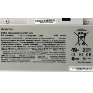 Sony VGP-BPS33 for Vaio SVT-14 SVT-15 T14 T15 Touchscreen Ultrabooks Series Notebook