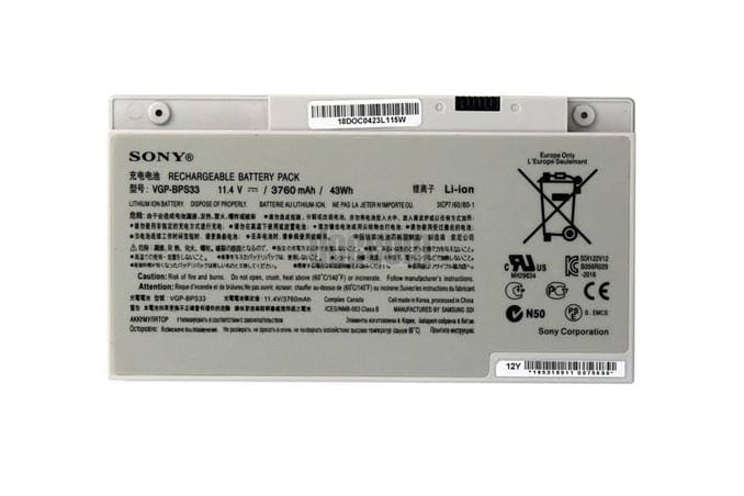 Sony VGP-BPS33 for Vaio SVT-14 SVT-15 T14 T15 Touchscreen Ultrabooks Series Notebook